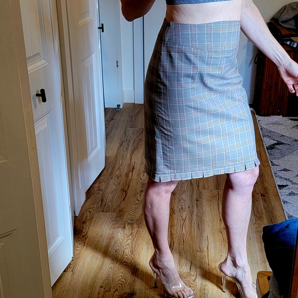 Zimmermann High Waist Boxpleat Pencil Skirt Size 2